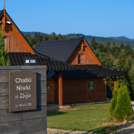 Chatki Niwki U Zboja Krościenko Kültér fotó
