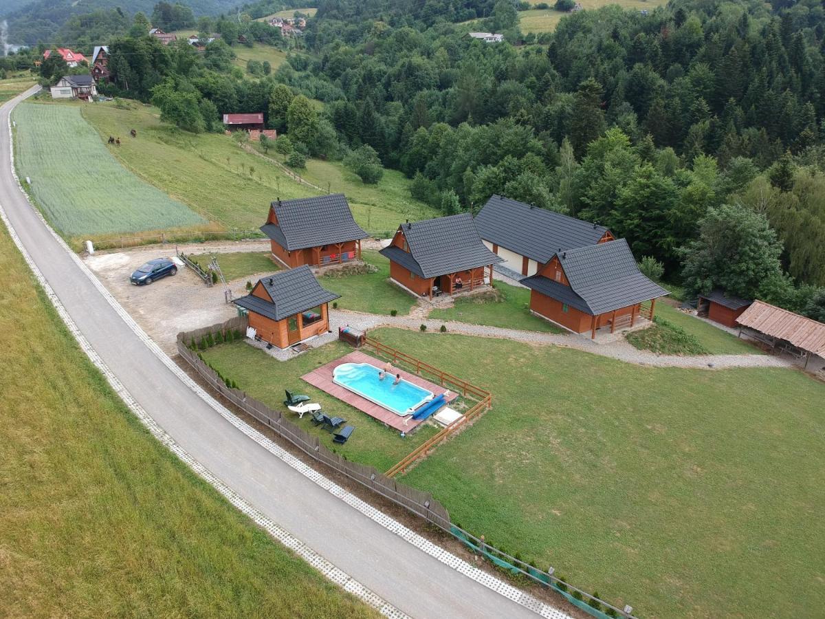 Chatki Niwki U Zboja Krościenko Kültér fotó