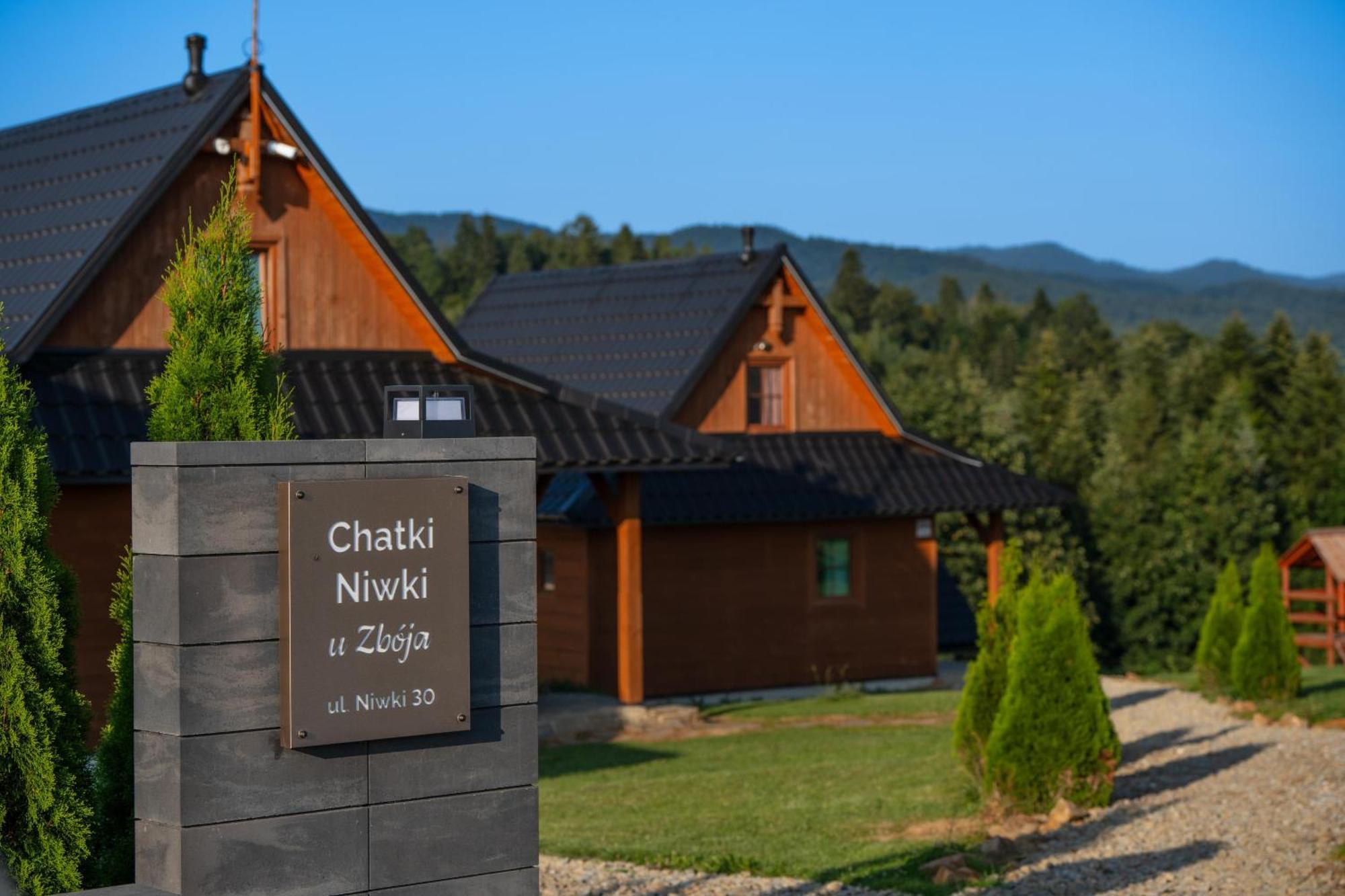 Chatki Niwki U Zboja Krościenko Kültér fotó