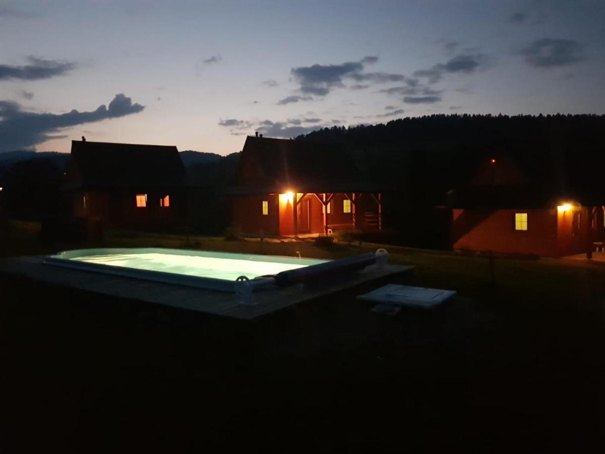 Chatki Niwki U Zboja Krościenko Kültér fotó